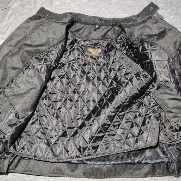 Vance Leathers Jacket Vented Nylon Moto Quilt Lined Size 3XL Men's Biker - Picture 12 of 14